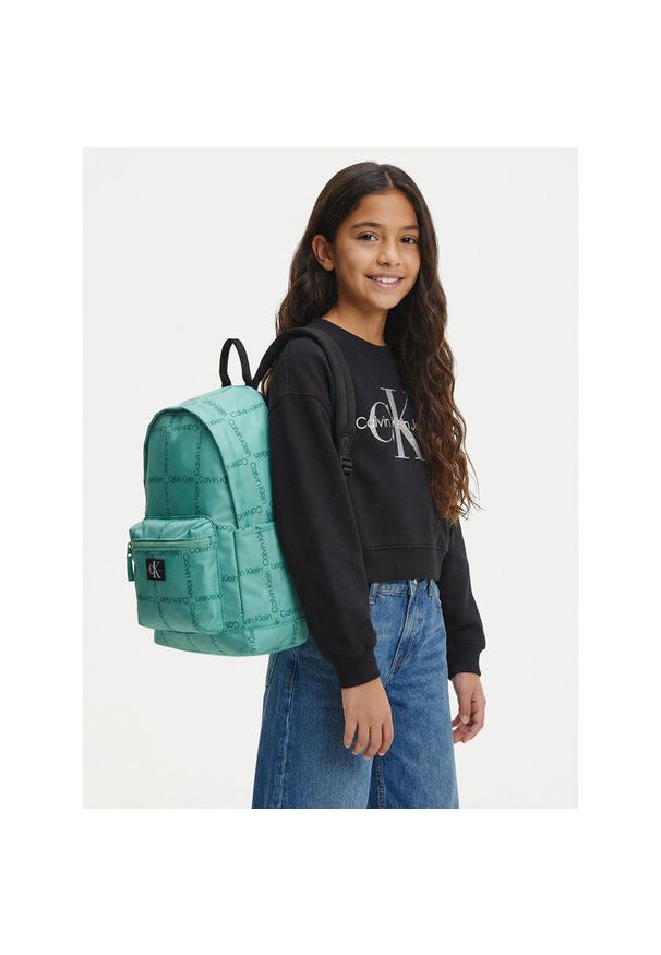Plecak Calvin Klein Jeans. Kolor: zielony