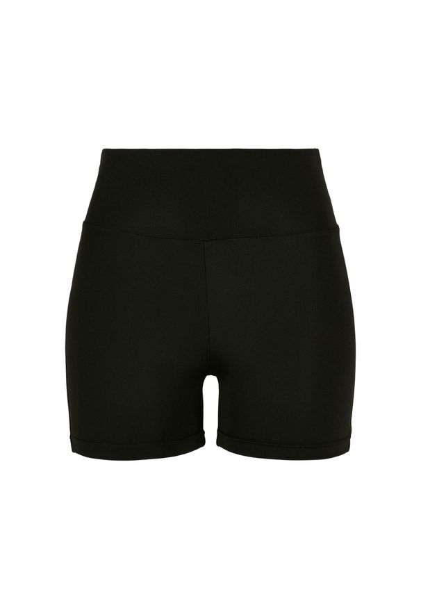 Damskie uda z wysoką talią Urban Classics Recycled. Kolor: czarny. Sport: kolarstwo