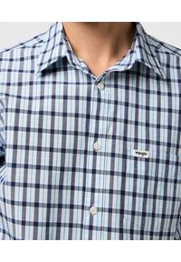 Wrangler - MESKA KOSZULA WRANGLER 1 PKT SHIRT CERULEAN 112371552 #6