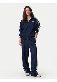 Adidas - adidas Bluza Pinstripe Firebrid Loose Tracktop KS9983 Granatowy Regular Fit. Kolor: niebieski. Materiał: syntetyk #3