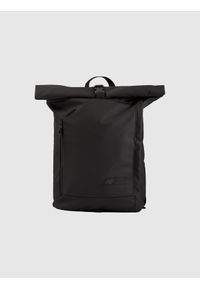 4f - 4F Plecak miejski (20 L) z kieszenią na laptop - czarny Uniwersalny. Kolor: czarny. Materiał: materiał. Styl: casual #1