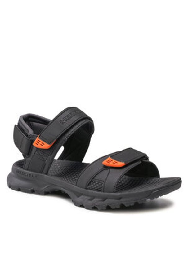 Merrell Sandały Cedrus Convert 3 J036173 Czarny. Kolor: czarny. Materiał: skóra