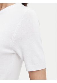Beverly Hills Polo Club T-Shirt P-SS26W-M6564-0001 Biały Regular Fit. Typ kołnierza: polo. Kolor: biały. Materiał: bawełna #5