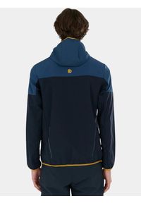 FUNDANGO - Kurtka softshell męska Fundango Alloy. Typ kołnierza: kaptur. Kolor: żółty, wielokolorowy, niebieski. Materiał: softshell