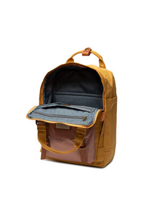 Doughnut Plecak D010-3590-F Żółty. Kolor: żółty. Materiał: materiał