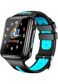 LOGIT - Smartwatch Logit V7 Czarno-niebieski (5904653723260). Rodzaj zegarka: smartwatch. Kolor: czarny, niebieski, wielokolorowy