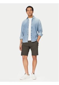 G-Star RAW - G-Star Raw Szorty materiałowe Bronson 3.0 D26337-E172 Szary ciemny Slim Fit. Kolor: szary. Materiał: bawełna #3