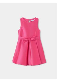 Abel & Lula Sukienka elegancka 5061 Różowy Regular Fit. Kolor: różowy. Materiał: syntetyk. Styl: elegancki #5