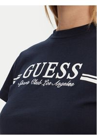 Guess T-Shirt V5GI03 I3Z14 Granatowy Regular Fit. Kolor: niebieski. Materiał: bawełna