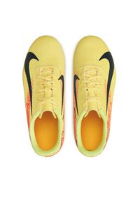 Nike Buty do piłki nożnej Vapor 16 Club Km Fg/Mg FQ8288 Żółty. Kolor: żółty #4