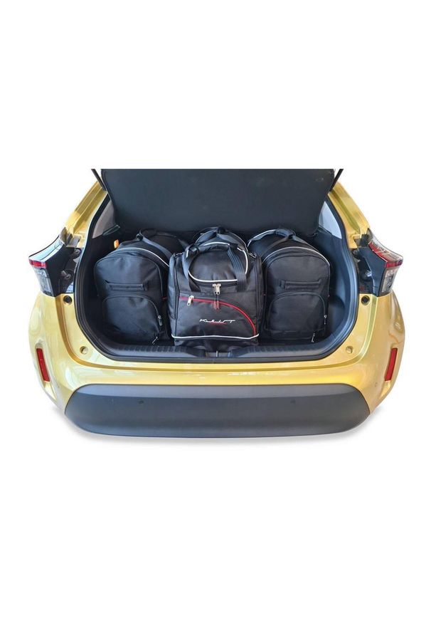 KJUST - Torby Do Bagażnika Toyota Yaris Cross 2020-2024 4Szt Kjust. Kolor: czarny. Styl: sportowy