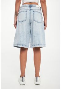 Armani Exchange - Bermudy damskie jeansowe ARMANI EXCHANGE. Materiał: jeans #4
