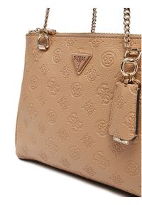 Guess Torebka HWPG93 49090 Beżowy. Kolor: beżowy. Materiał: skórzane #5