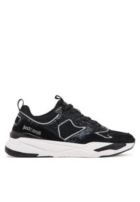 Sneakersy Just Cavalli. Kolor: czarny