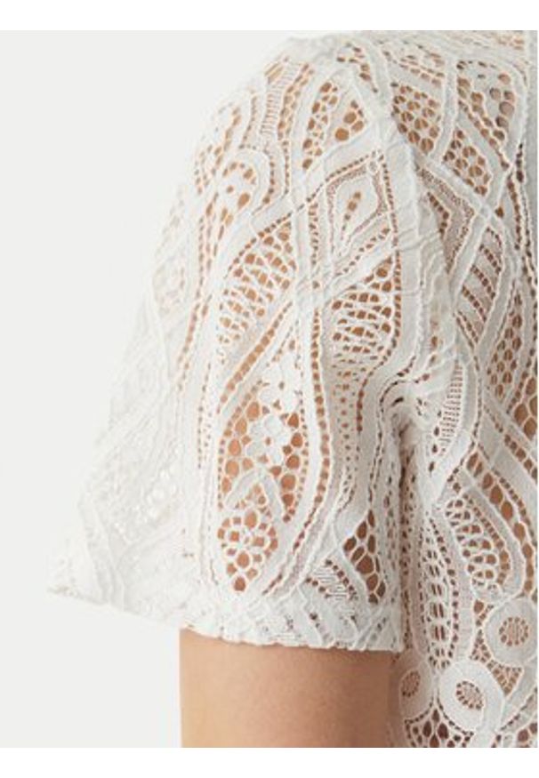 Morgan Koszula 261-DLILA Biały Regular Fit. Kolor: biały. Materiał: bawełna