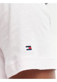 TOMMY HILFIGER - Tommy Hilfiger T-Shirt WW0WW40276 Różowy Regular Fit. Kolor: różowy. Materiał: bawełna #5