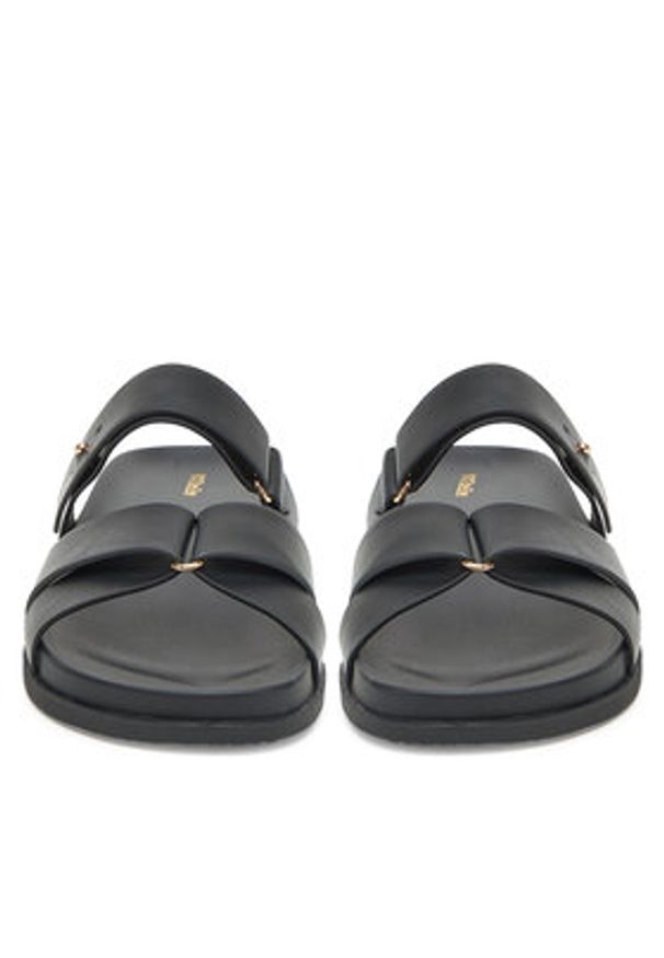 DeeZee Klapki HY59053-3 Czarny. Kolor: czarny. Materiał: materiał
