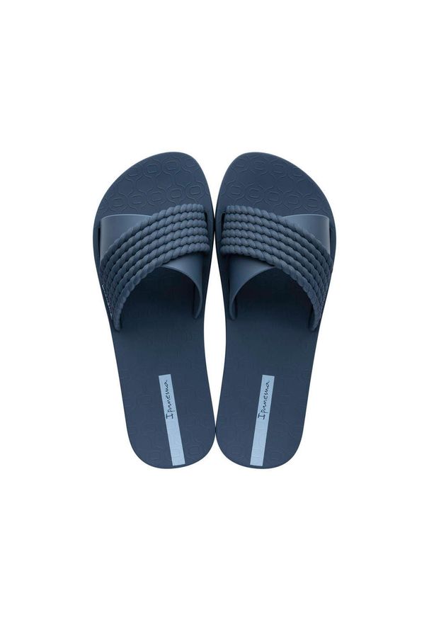 Klapki basenowe damskie Ipanema Street II Fem. Kolor: niebieski. Styl: street