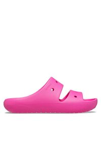 Crocs Klapki Classic Sandal V2 Kids 209421 Różowy. Kolor: różowy