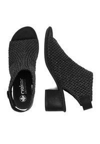 Rieker Sandały CEO-64670-00 Czarny. Kolor: czarny. Materiał: syntetyk #7