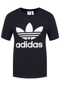 Adidas - adidas T-Shirt adicolor Classics Trefoil GN2896 Czarny Standard Fit. Kolor: czarny. Materiał: bawełna #3
