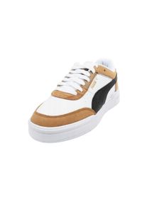Puma - Męskie Skórzane Buty Sportowe CA Pro. Kolor: czarny, brązowy, biały, wielokolorowy. Materiał: skóra. Sport: turystyka piesza
