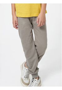 Mayoral Spodnie dresowe 744 Beżowy Regular Fit. Kolor: beżowy. Materiał: bawełna #2