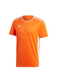 Koszulka piłkarska dla dzieci Adidas Entrada 18 Jsy. Kolor: biały, wielokolorowy, pomarańczowy. Sport: piłka nożna #1