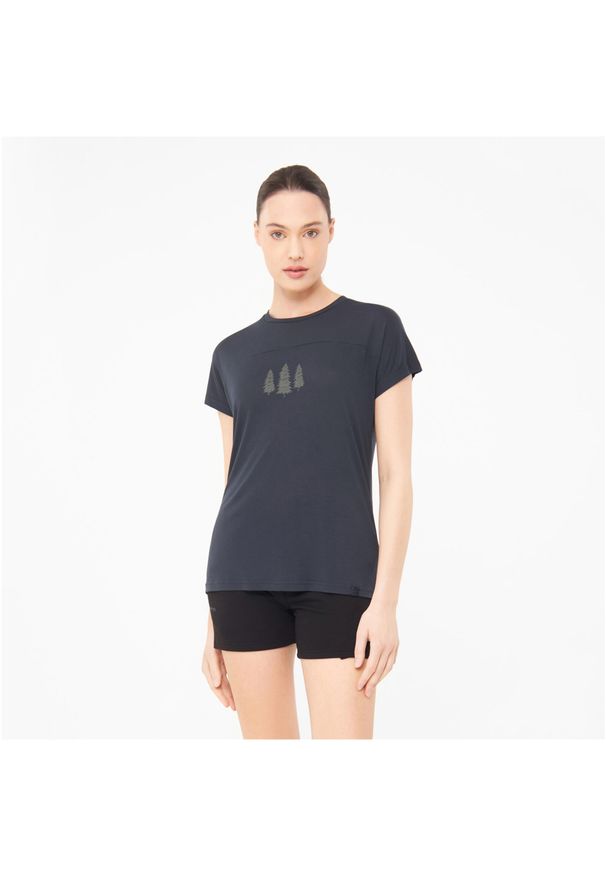 Viking - T-shirt damski VIKING Likelo Bamboo. Kolor: niebieski