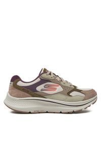 skechers - Skechers Buty na siłownię Go Run Consistent 2.0 128622/NTPR Beżowy. Kolor: beżowy. Materiał: materiał. Sport: fitness, bieganie