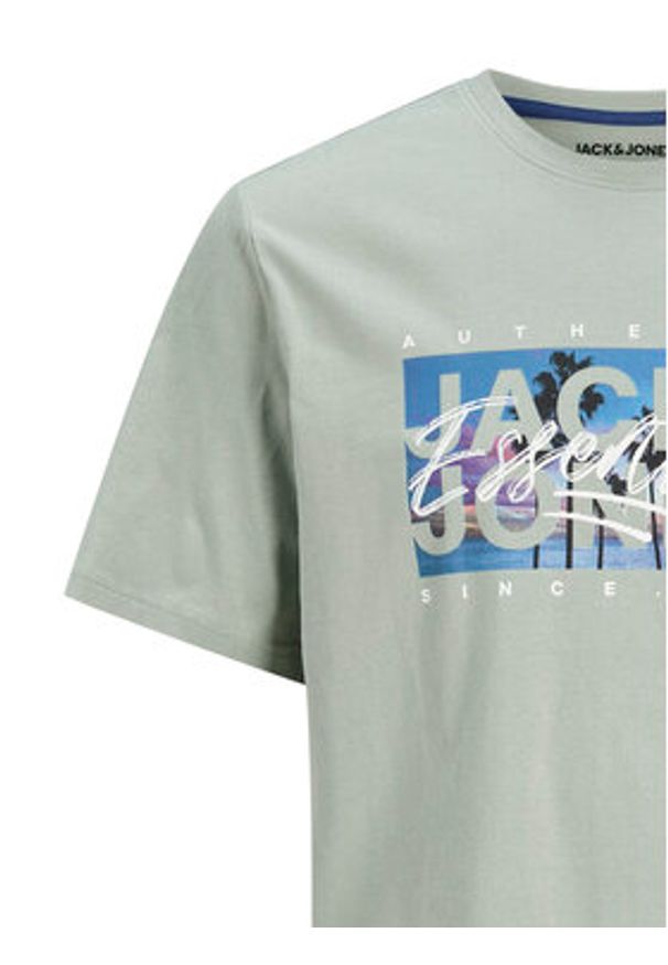 Jack & Jones - Jack&Jones T-Shirt Colton 12268438 Zielony Standard Fit. Kolor: zielony. Materiał: bawełna