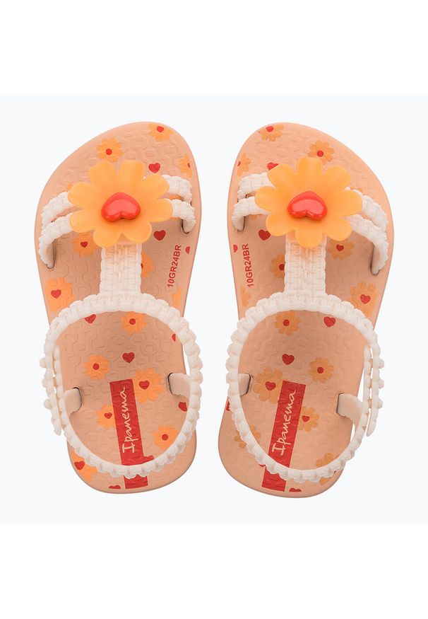 Sandały dziecięce Ipanema Daisy Baby. Kolor: beżowy
