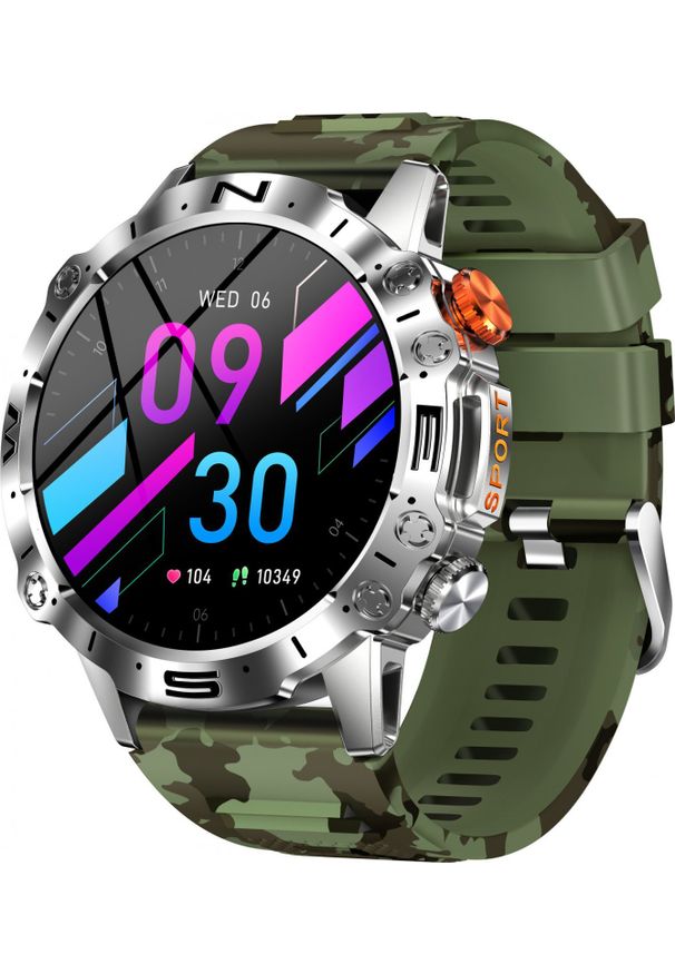 Smartwatch Hagen HC89.111.5314 Zielony. Rodzaj zegarka: smartwatch. Kolor: zielony