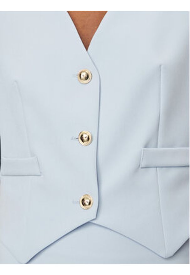 Rinascimento Kamizelka garniturowa CFC0128644003 Różowy Regular Fit. Kolor: różowy. Materiał: syntetyk