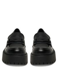 DeeZee Loafersy 13123D-3 Czarny. Kolor: czarny. Materiał: skóra
