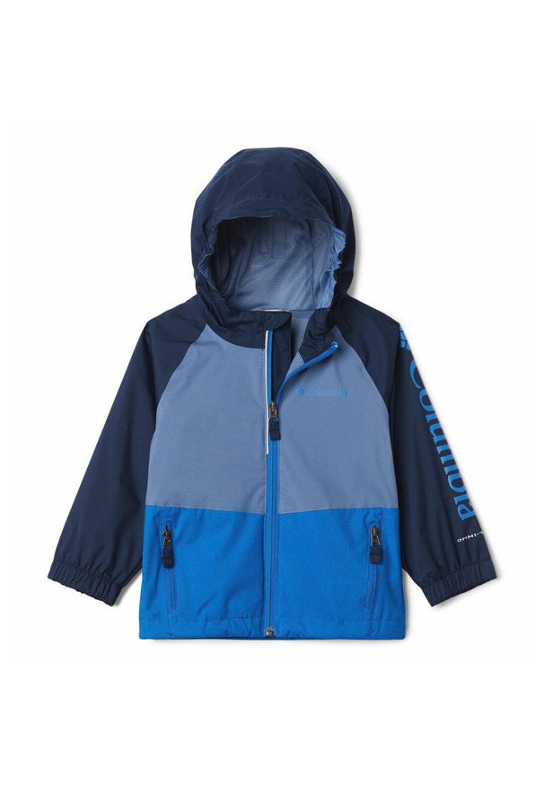 columbia - Kurtka Przeciwdeszczowa Dziecięca Columbia Dalby Springs Jacket. Kolor: niebieski