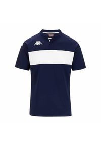 Polo Kappa Dalto. Typ kołnierza: polo. Kolor: niebieski, biały, wielokolorowy. Sport: piłka nożna #1