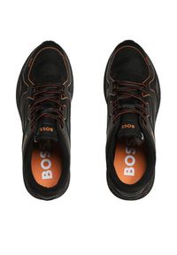 BOSS - Boss Sneakersy 50493218 Czarny. Kolor: czarny