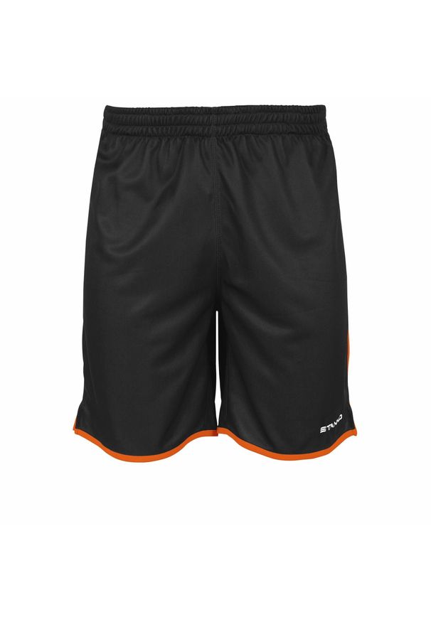 STANNO - Szorty dla dzieci Stanno Altius. Okazja: na uczelnię. Kolor: wielokolorowy, czarny, pomarańczowy. Materiał: poliester. Styl: sportowy. Sport: joga i pilates