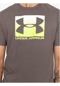 Under Armour T-Shirt Ua Boxed Sportstyle Ss 1329581 Szary Loose Fit. Kolor: szary. Materiał: bawełna