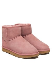 Ugg Śniegowce W Classic Mini II 1016222 Różowy. Kolor: różowy. Materiał: zamsz, skóra #4