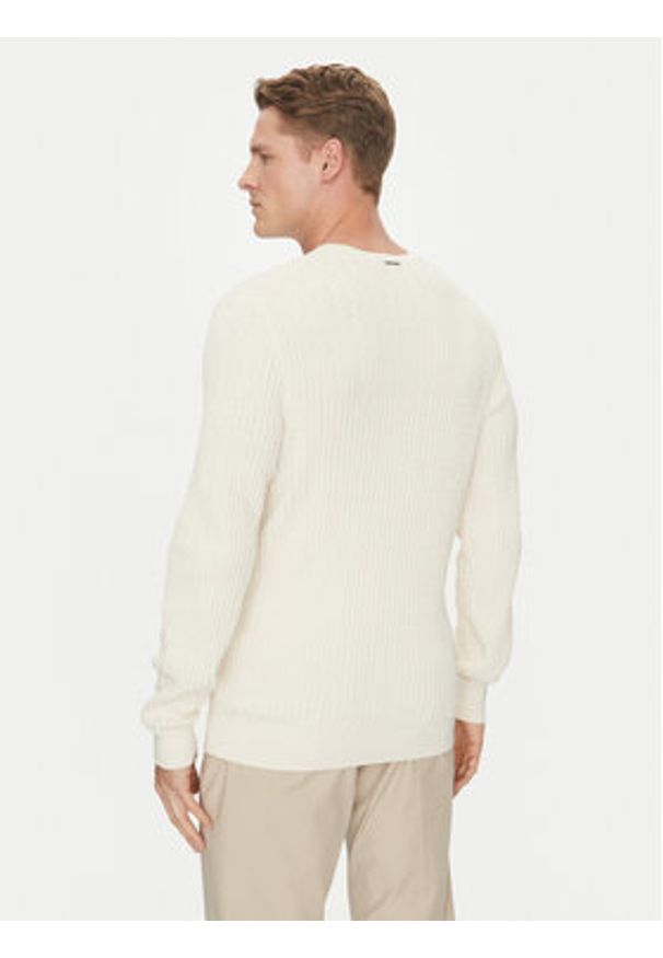 Marciano Guess Sweter 5GHR16 5861Z Écru Regular Fit. Materiał: bawełna