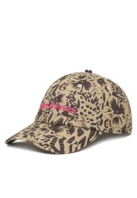 Czapka z daszkiem Juicy Couture. Kolor: brązowy #1