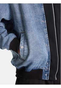 Hugo - HUGO Kurtka jeansowa Enjo 50541735 Niebieski Relaxed Fit. Kolor: niebieski. Materiał: bawełna #5