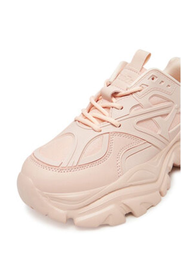 DeeZee Sneakersy AM25238 Różowy. Kolor: różowy. Materiał: skóra
