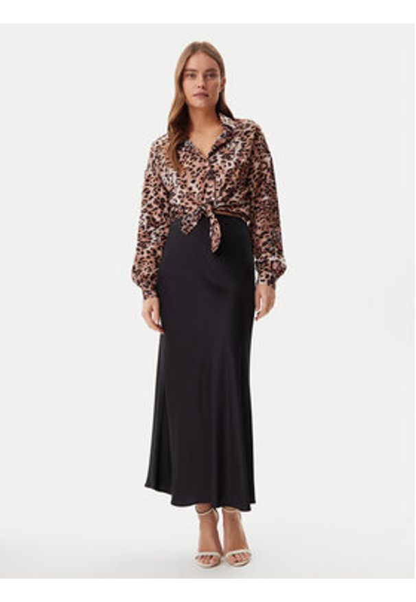 Guess Koszula W5GH0IWH9C2 Kolorowy Regular Fit. Materiał: syntetyk. Wzór: kolorowy