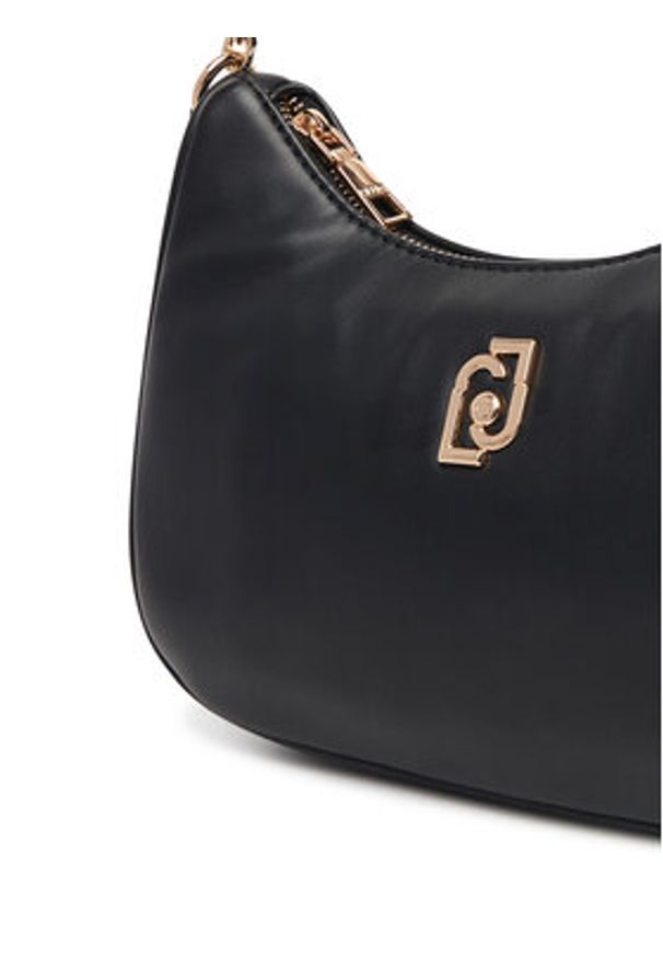 Liu Jo Torebka S Hobo AF5180 E0077 Czarny. Kolor: czarny. Materiał: skórzane