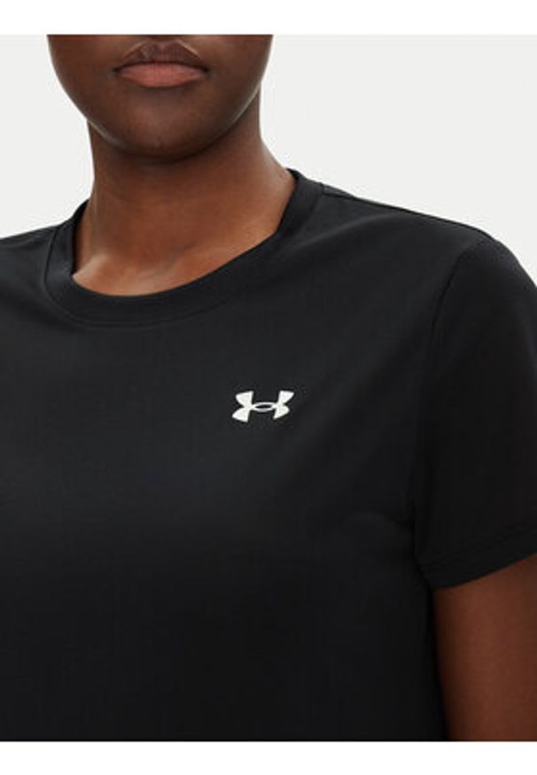 Under Armour Koszulka techniczna Rech SSC 1384231 Czarny Relaxed Fit. Kolor: czarny. Materiał: syntetyk