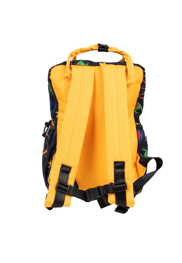 Champion Plecak | 805652 | Kobieta | Czarny, Żółty. Kolor: żółty, wielokolorowy, czarny. Materiał: poliester. Wzór: nadruk. Styl: elegancki, casual