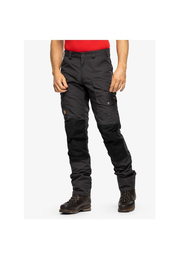 Fjällräven - Spodnie turystyczne męskie Fjallraven Barents Pro Trousers. Kolor: szary. Sport: turystyka piesza